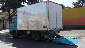 Plataforma Hidráulica Elevatória fabricada pela HIDRAUCAM